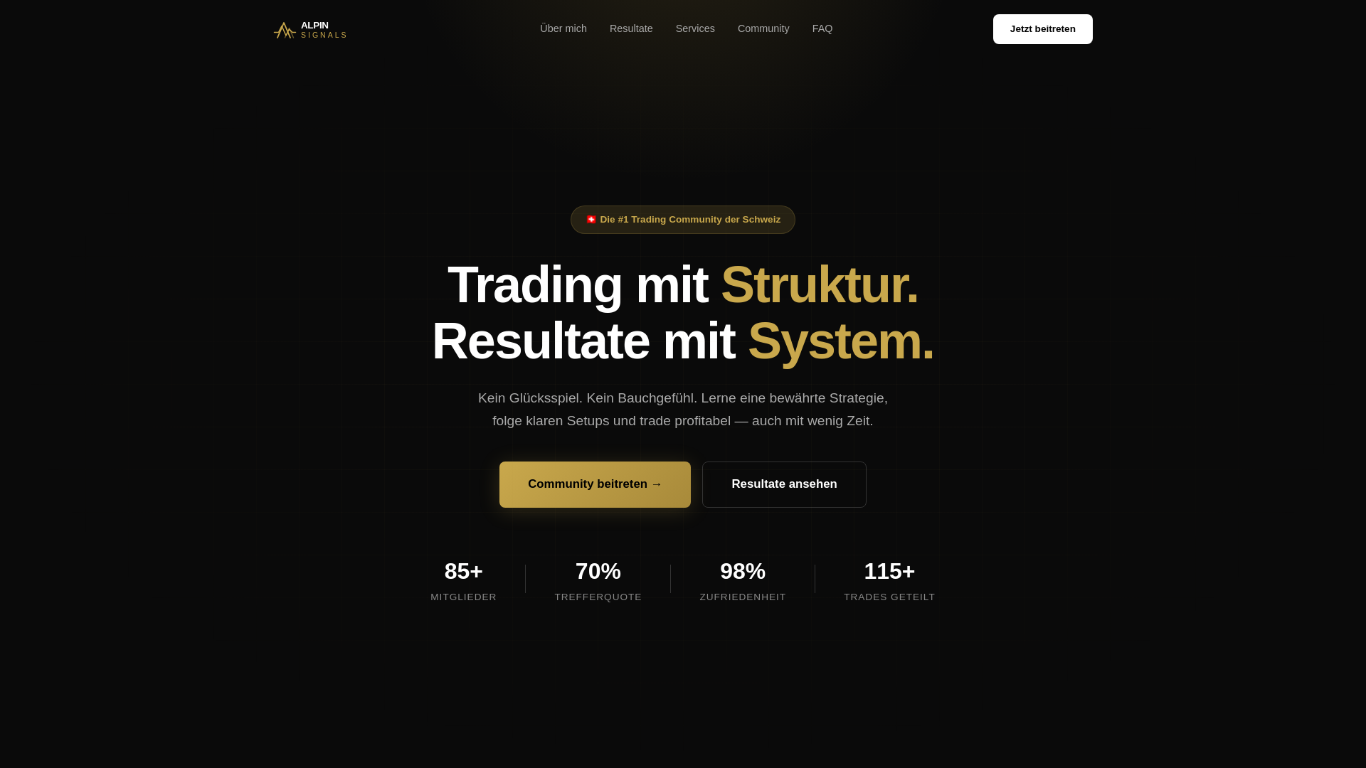 website screenshot of https://alpinsignals.pages.dev/