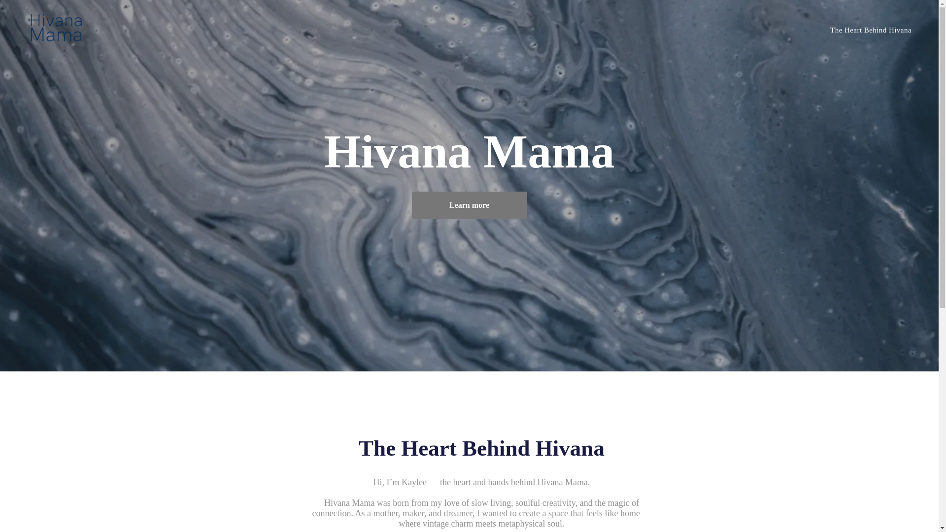 website screenshot of https://hivana-mama.com/