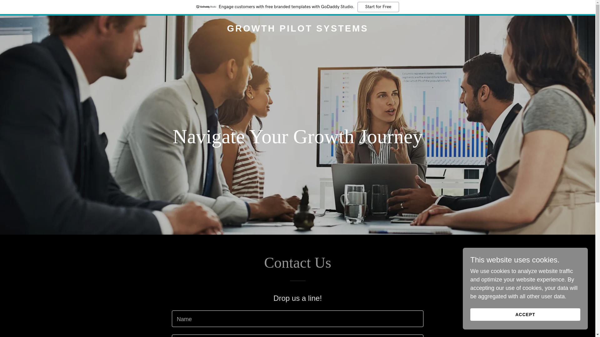 website screenshot of https://growthpilotsystems.com/