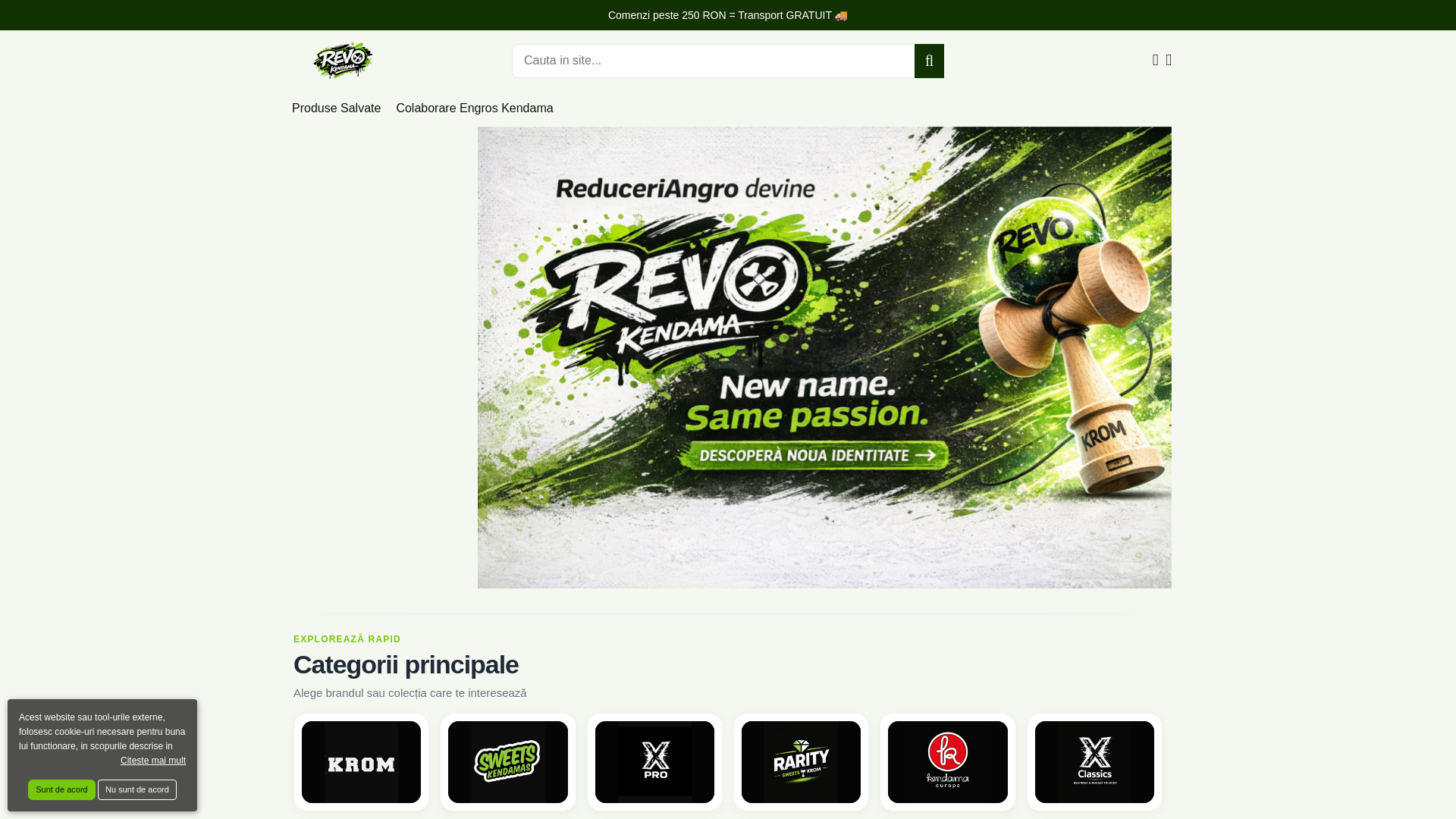 website screenshot of https://revokendama.ro/