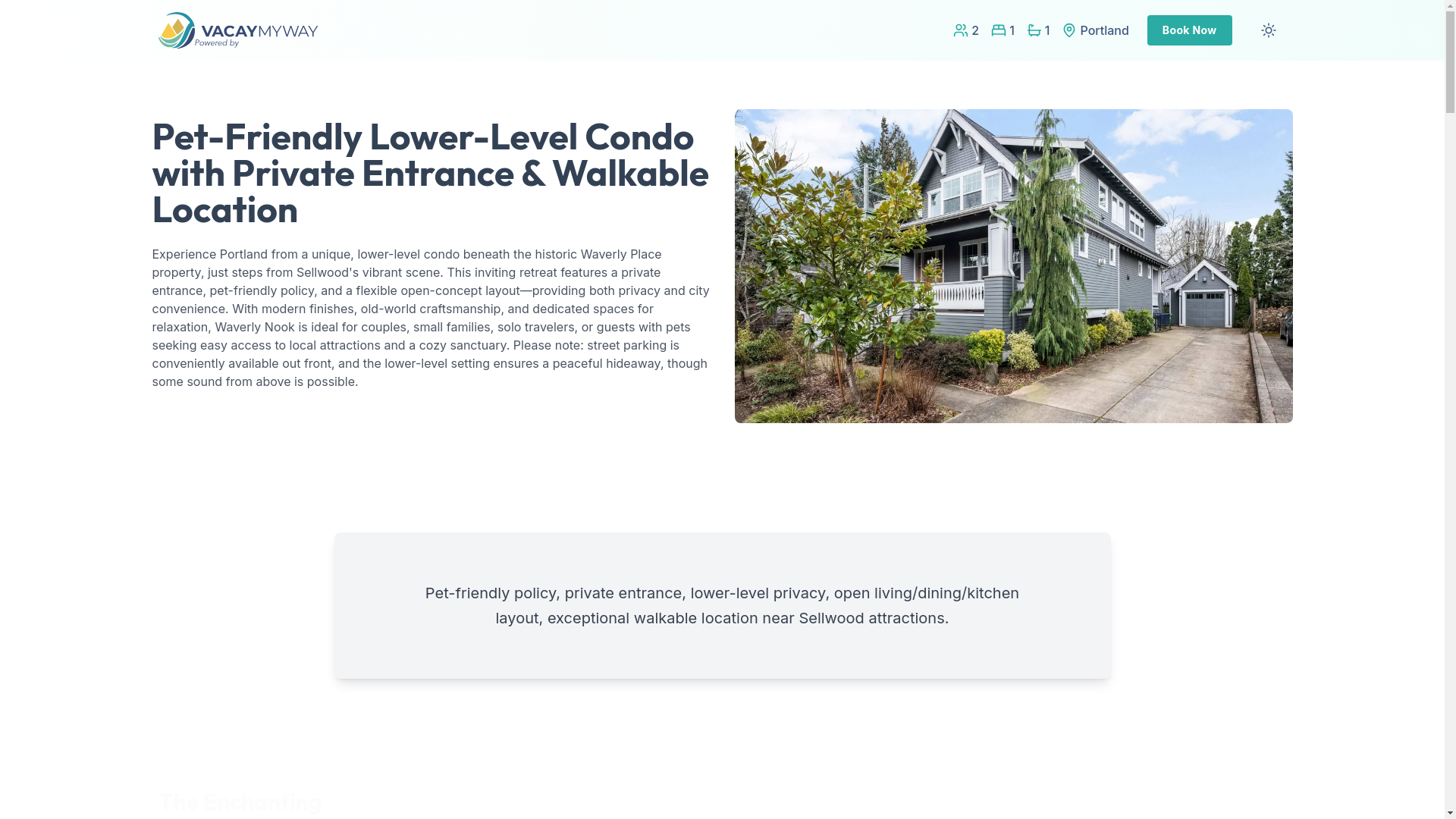 website screenshot of https://cozywaverly.condos/