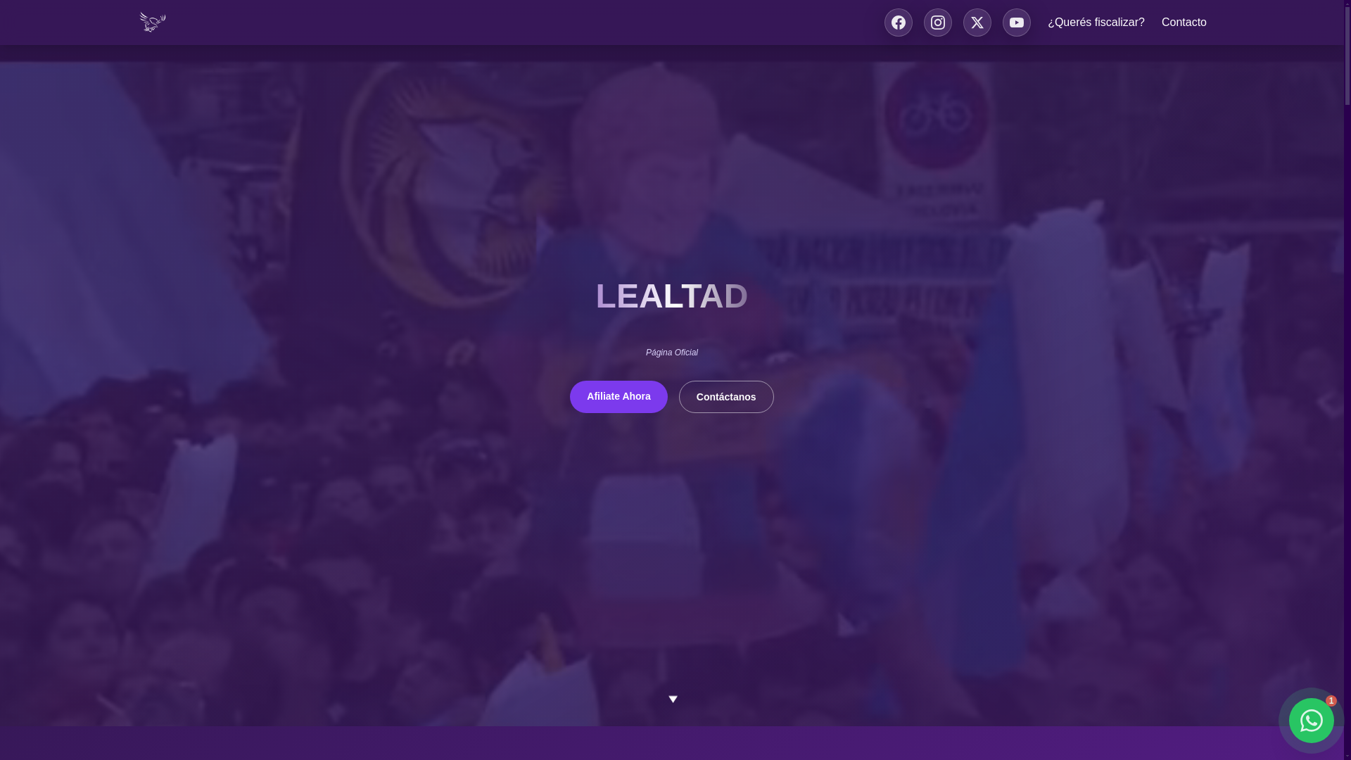 website screenshot of https://lalibertadavanzalamatanza.com/