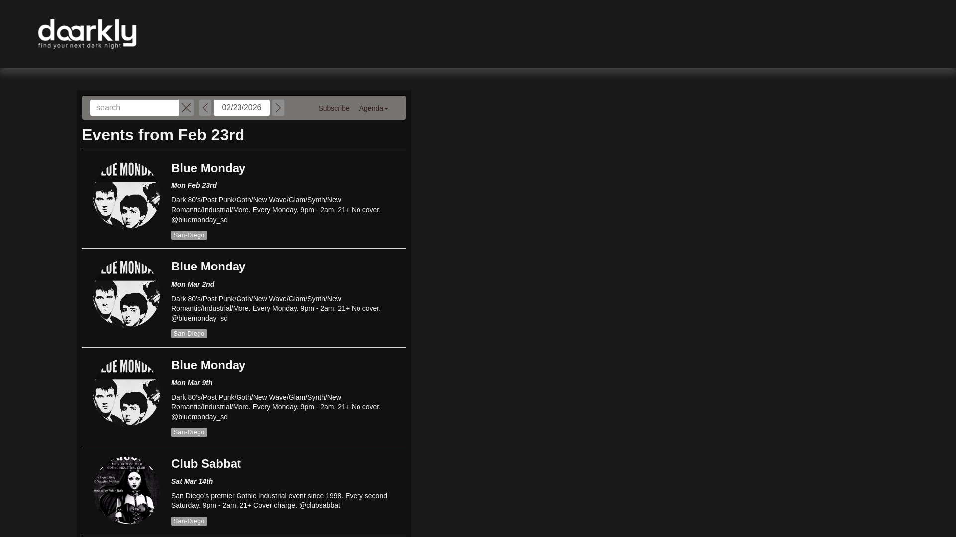 website screenshot of https://daarkly.com/