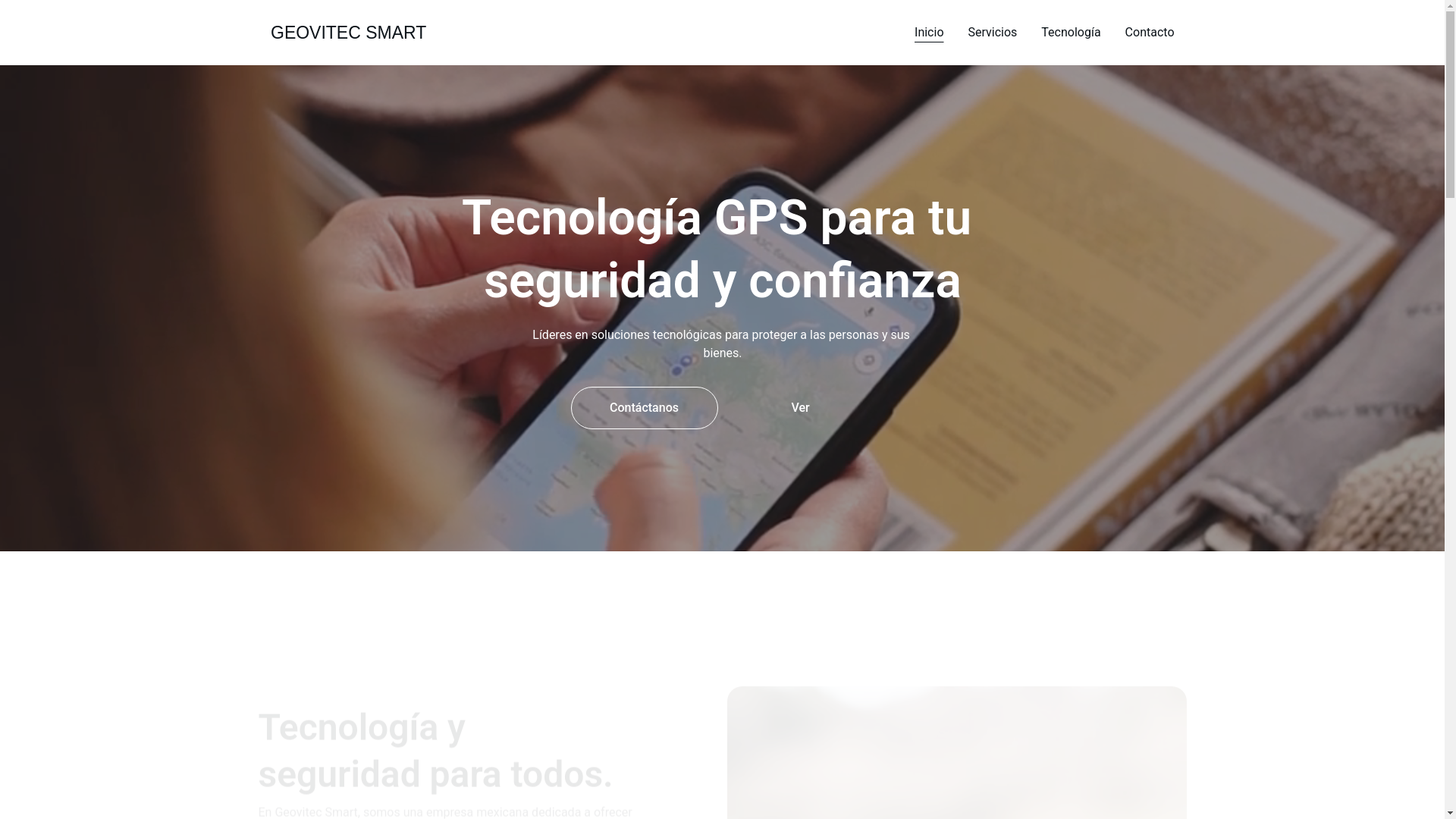 website screenshot of https://geovitecsmart.com/