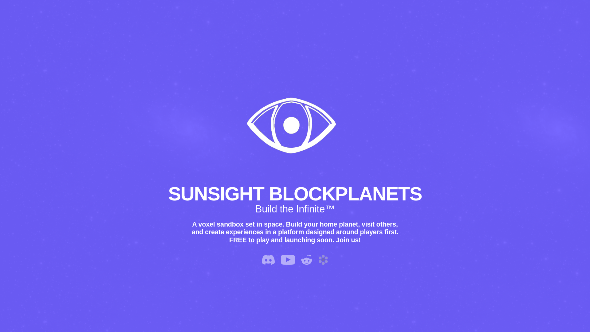 website screenshot of https://sunsightblockplanets.com/