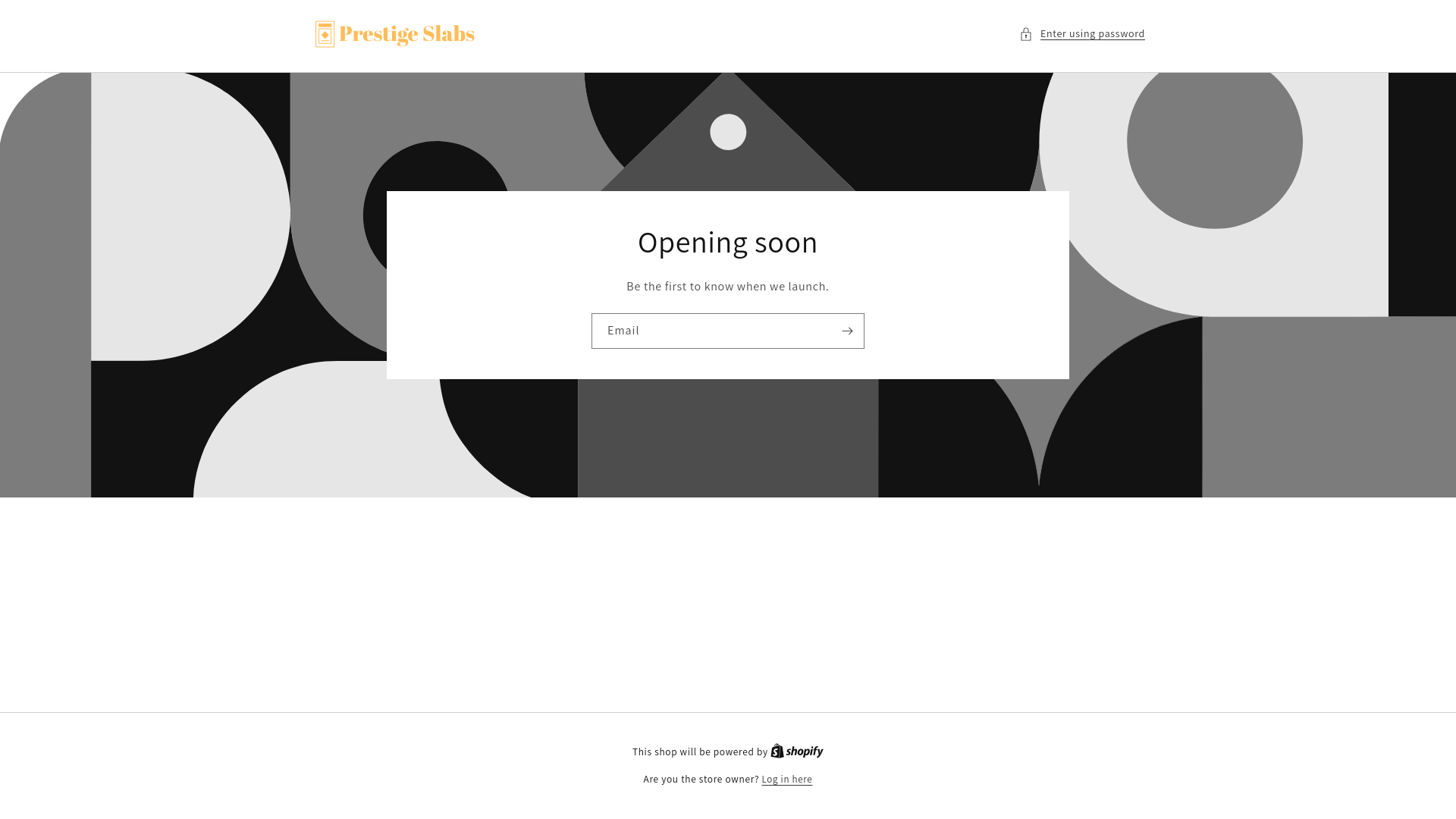 website screenshot of https://prestige-slabs.com/