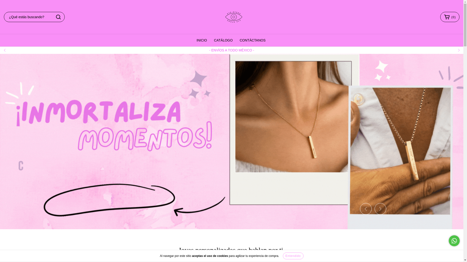 website screenshot of https://eyestorelaser.com/