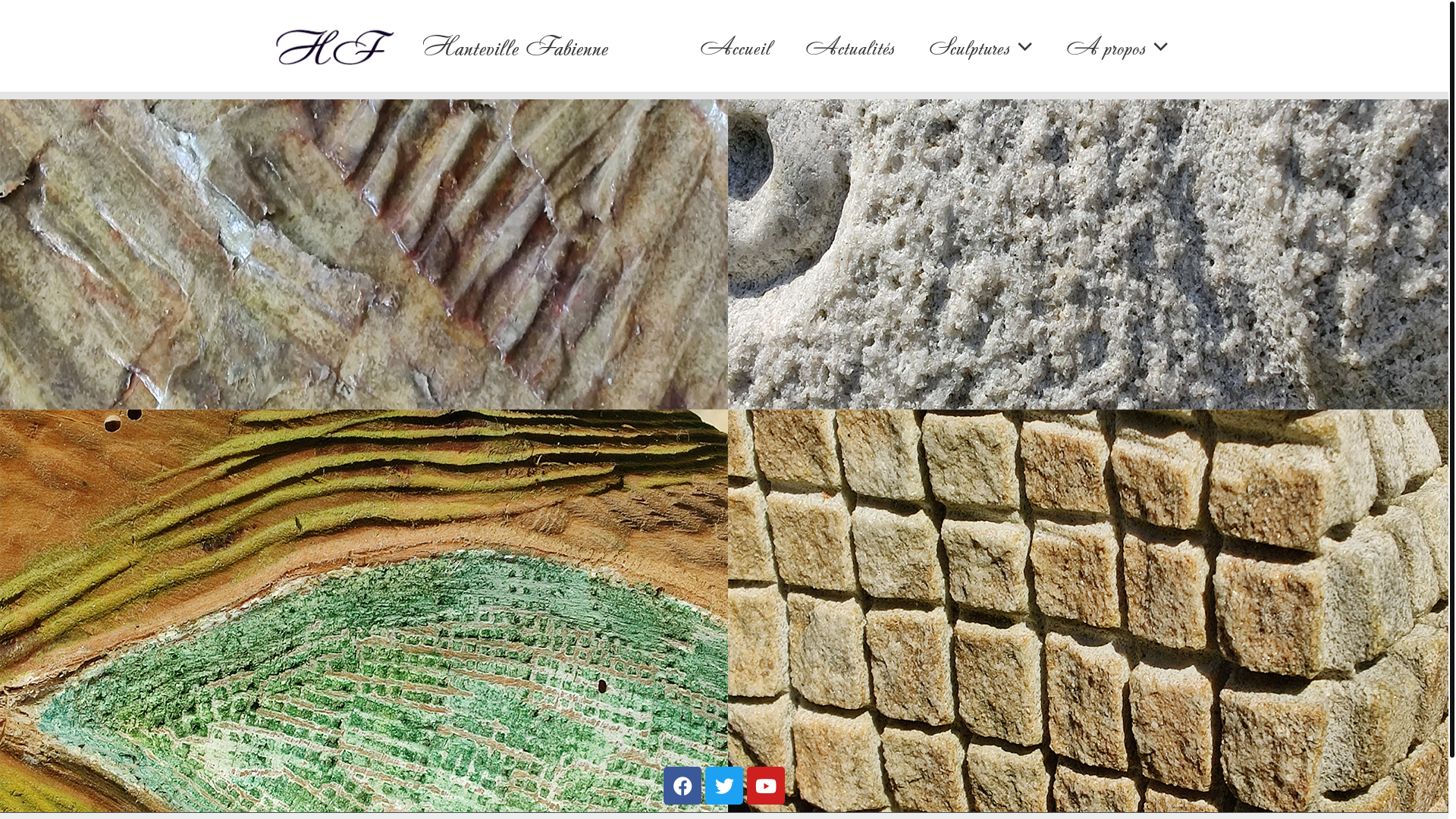 website screenshot of https://www.hanteville-fabienne.fr/