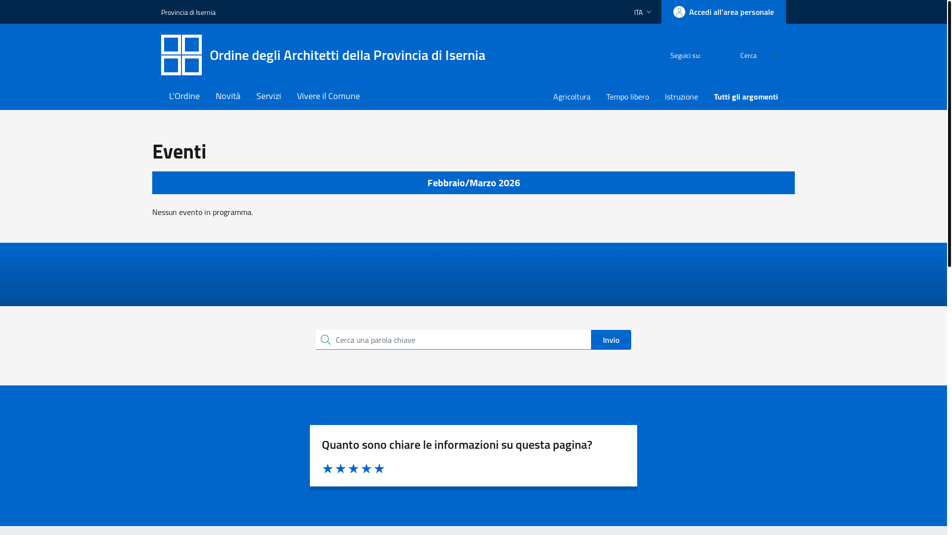 website screenshot of https://architetti-isernia.it/