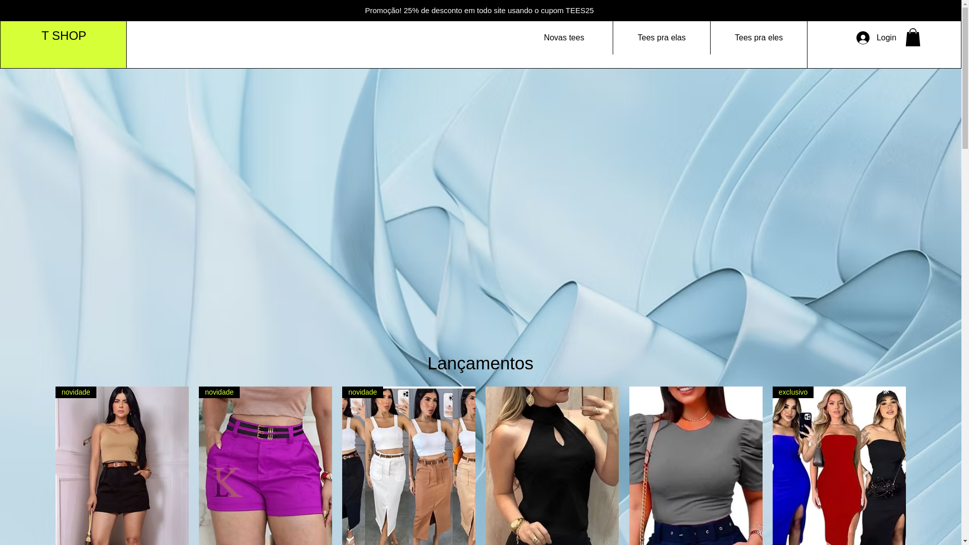 website screenshot of https://lufontesmodas.com.br/