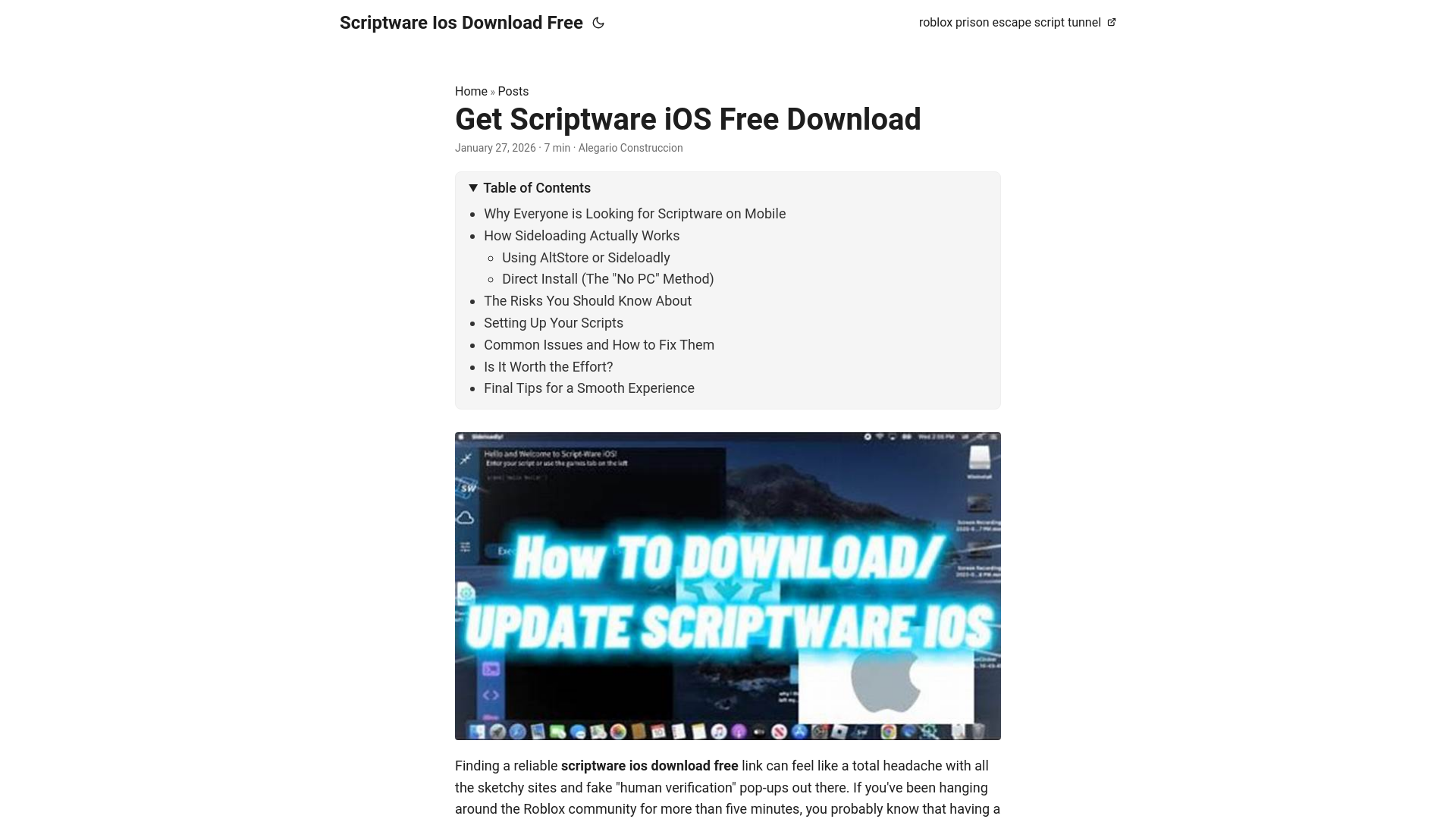 website screenshot of https://scriptwareiosdownloadfree.pages.dev/