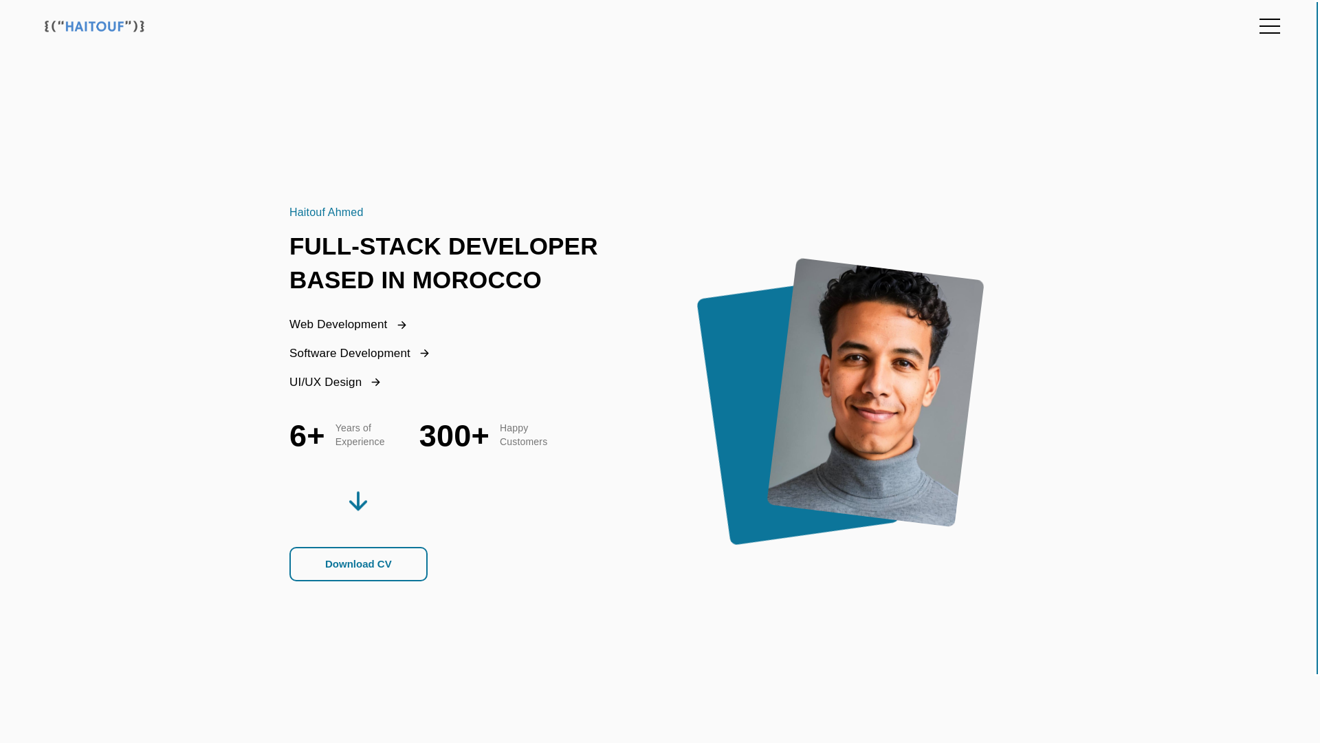 website screenshot of https://haitouf.com/