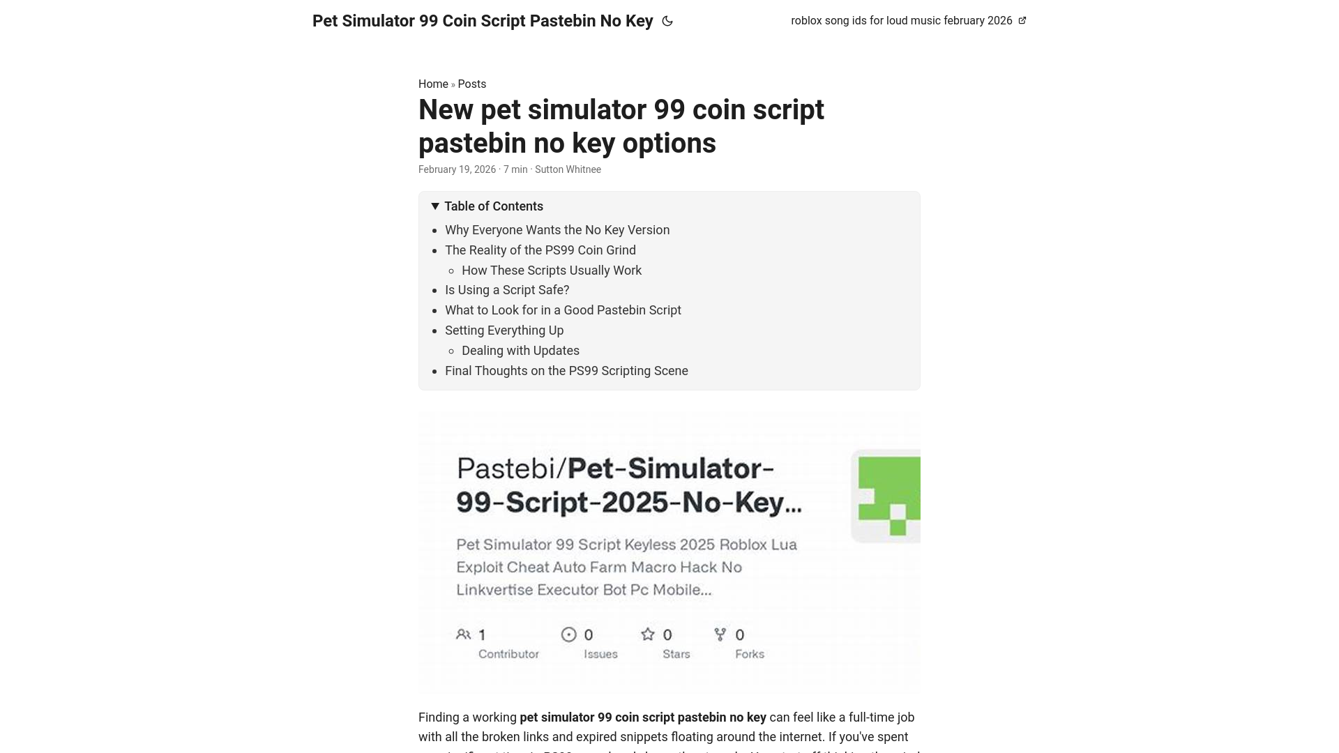 website screenshot of https://pet-simulator-99-coin-script-pastebin-no-key.pages.dev/
