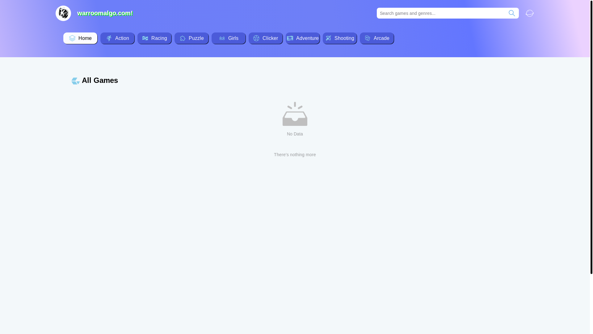 website screenshot of https://warroomalgo.com/