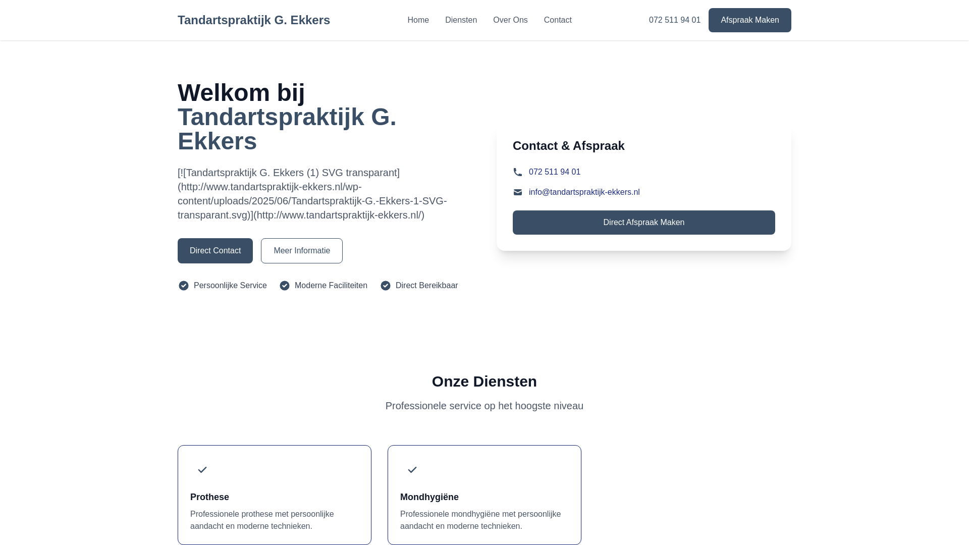 website screenshot of https://demo-ekkers.pages.dev/
