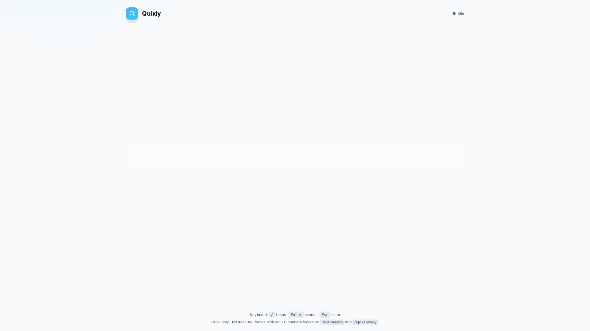 website screenshot of https://quixly-frontend.pages.dev/