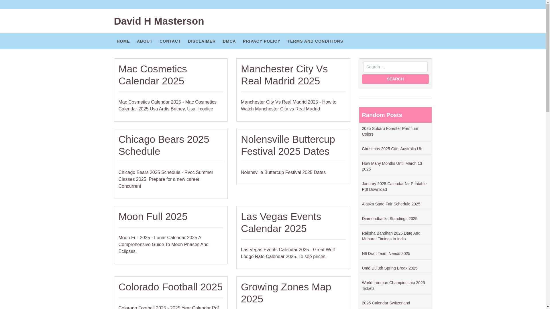 website screenshot of https://davidhmastersonj.pages.dev/