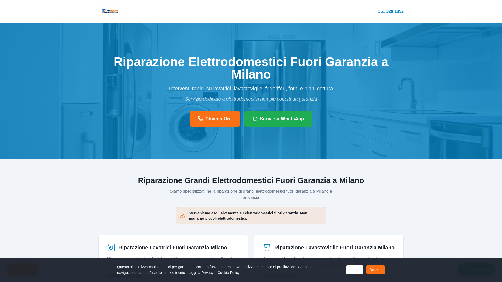 website screenshot of https://fixripara.online/