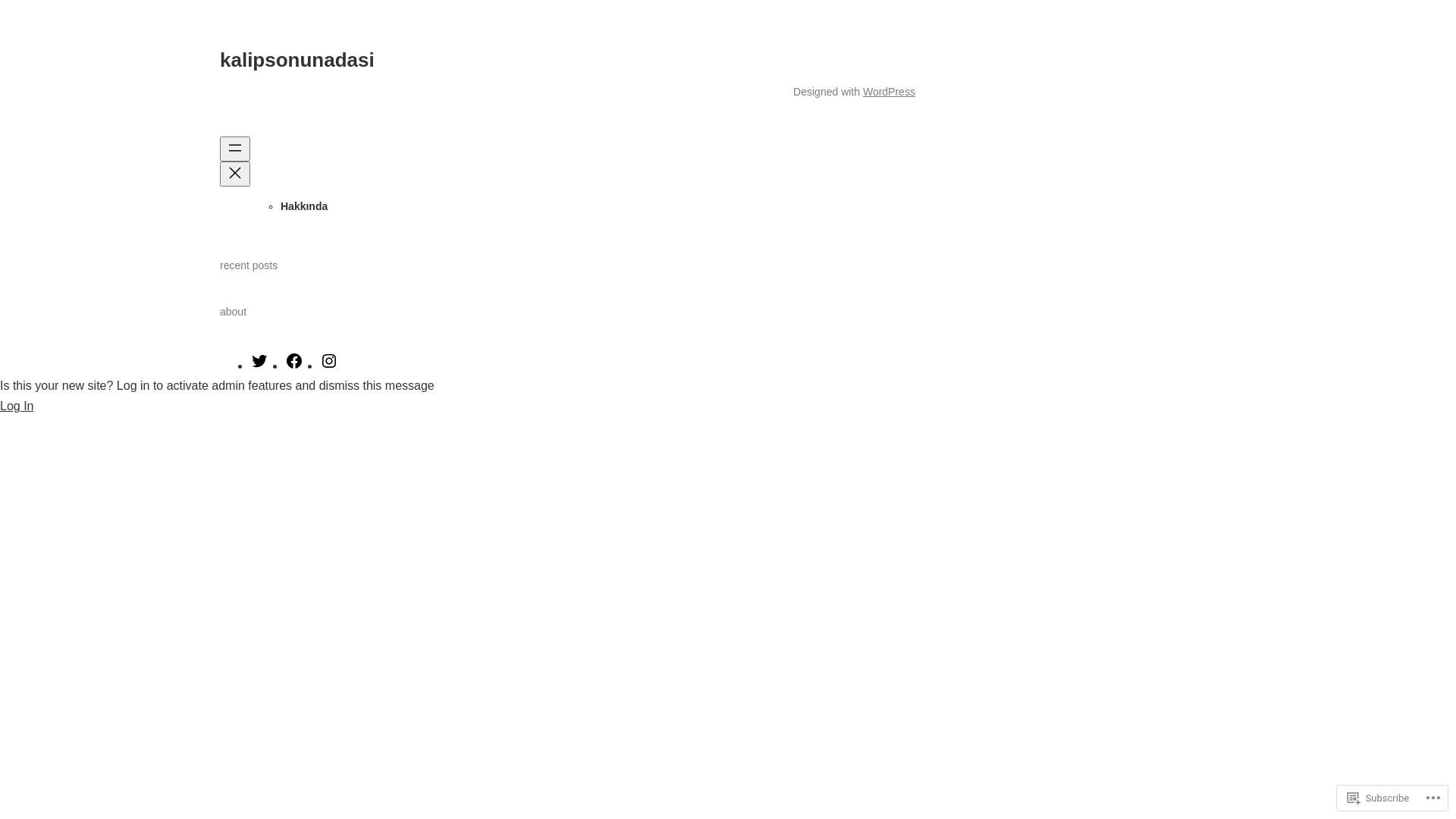website screenshot of https://kalipsonunadasi.com/