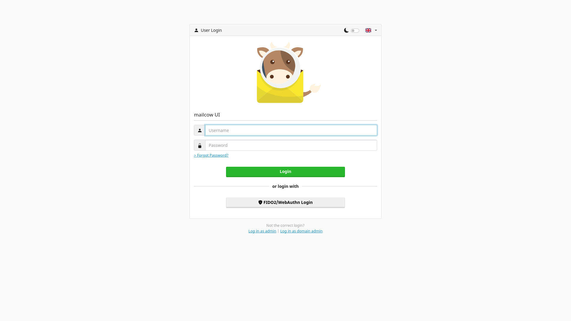 website screenshot of https://intelegentmail.com/