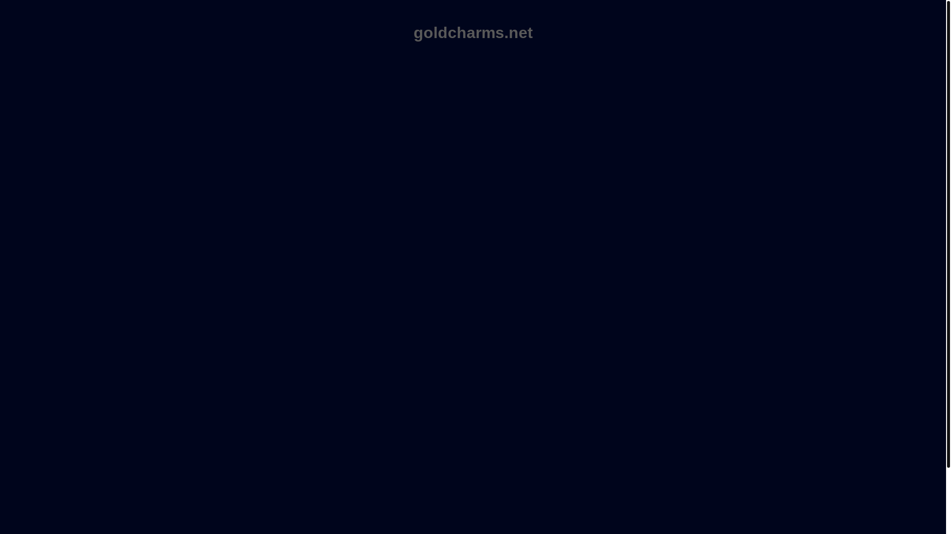 website screenshot of https://goldcharms.net/
