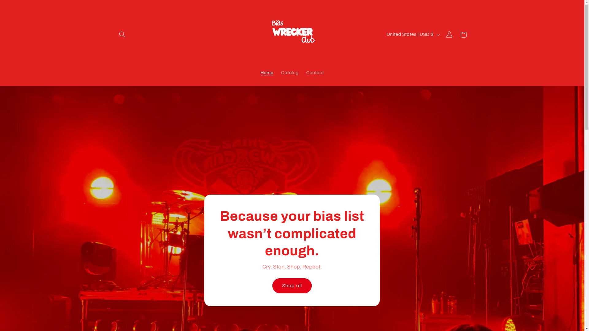 website screenshot of https://biaswreckerclub.com/