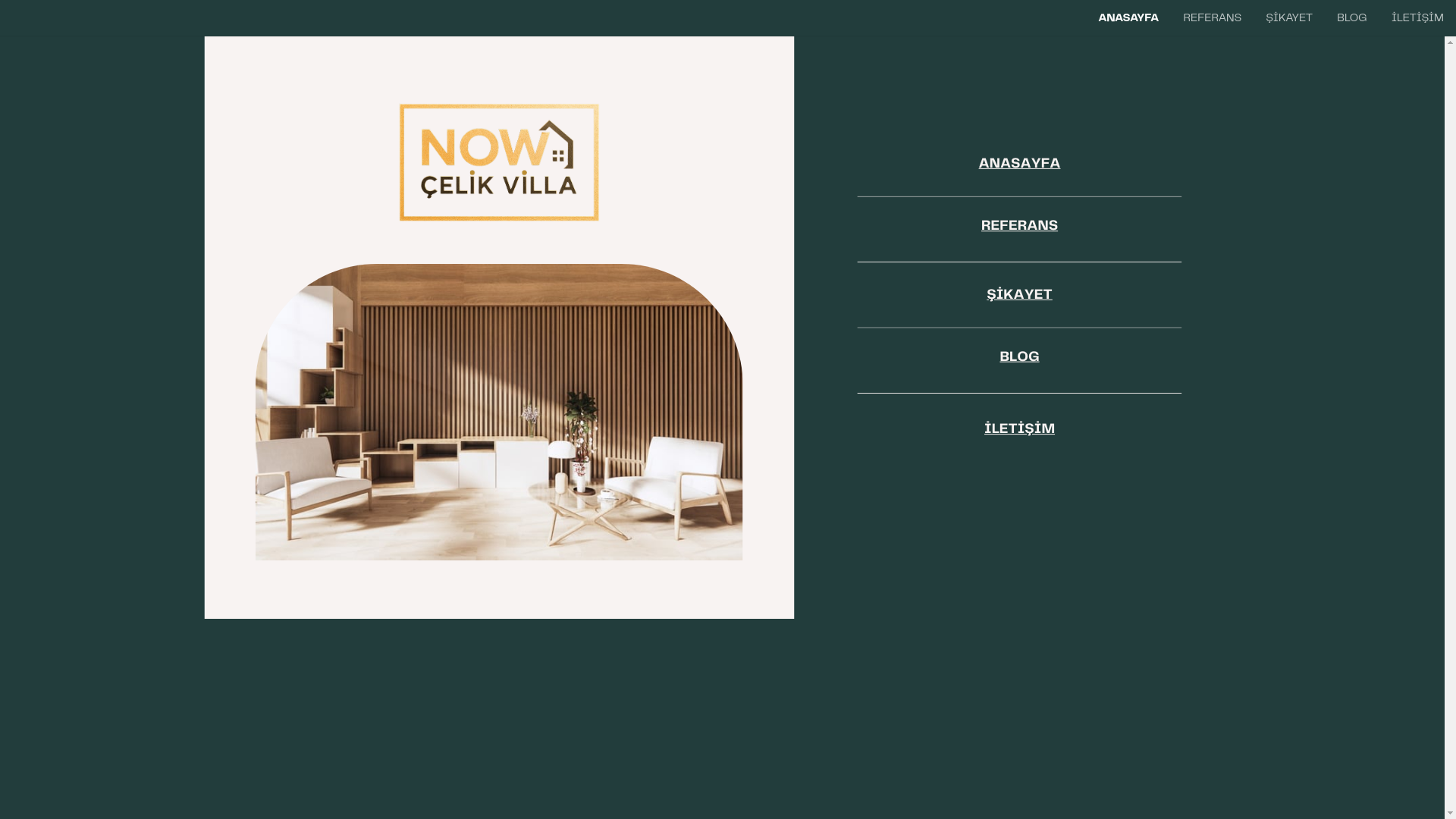 website screenshot of https://nowcelikvilla.com/