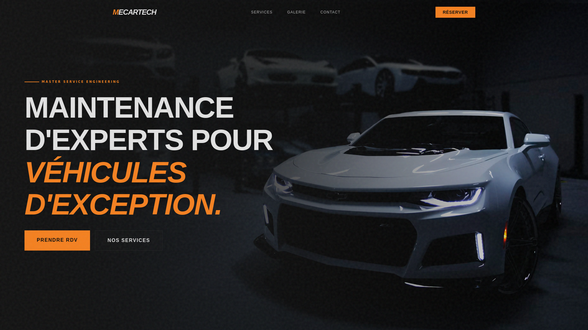 website screenshot of https://mecartech.pages.dev/
