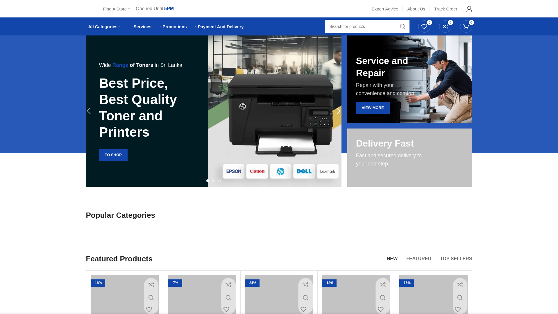 website screenshot of https://shopypanda.com