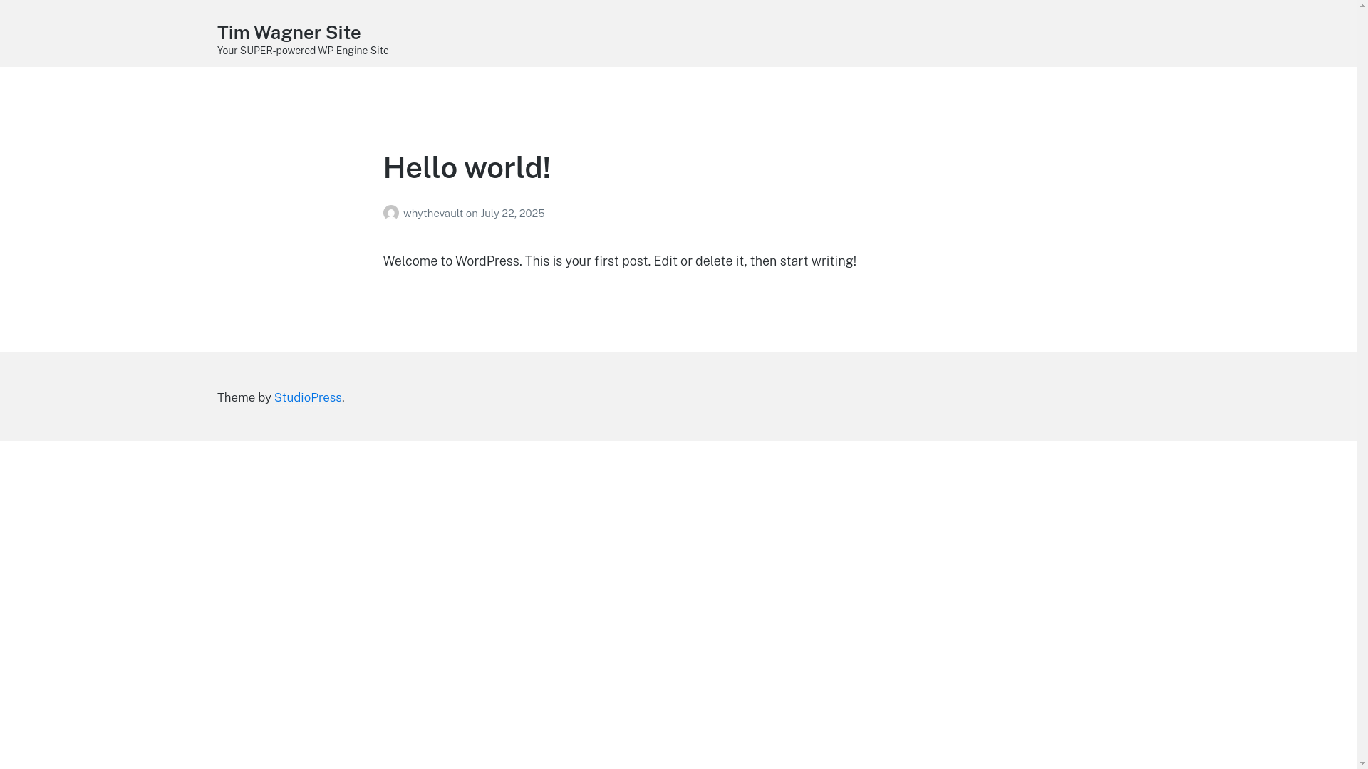 website screenshot of https://whythevault.com/