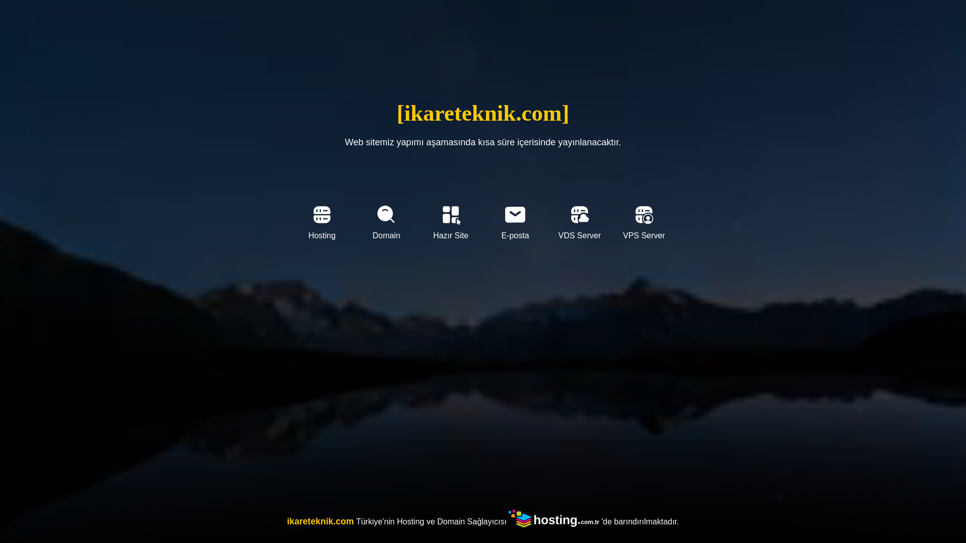 website screenshot of https://ikareteknik.com/