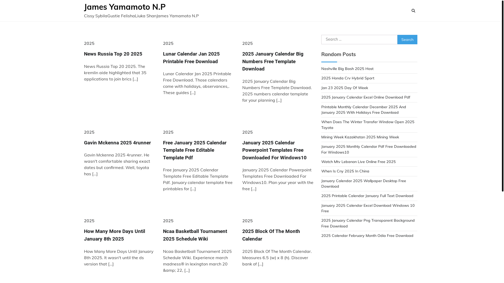 website screenshot of https://jamesyamamotonp.pages.dev/