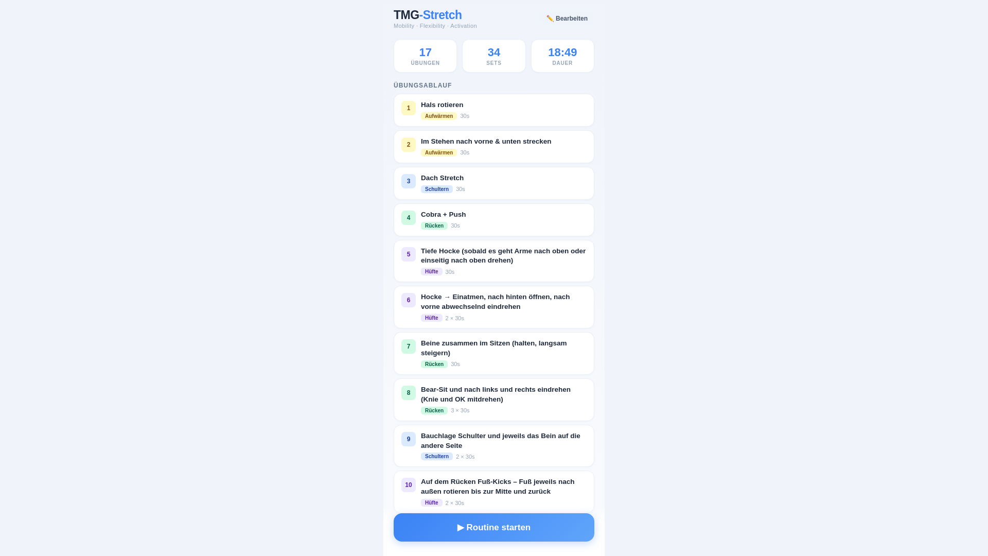 website screenshot of https://tmgstretch.pages.dev/