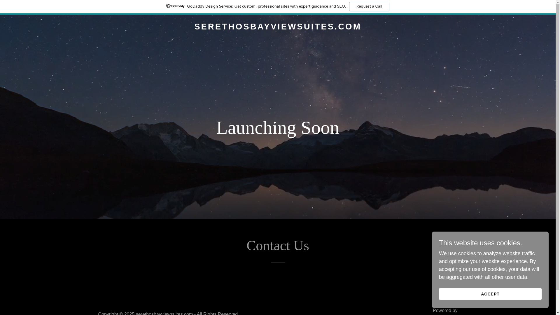 website screenshot of https://serethosbayviewsuites.com/