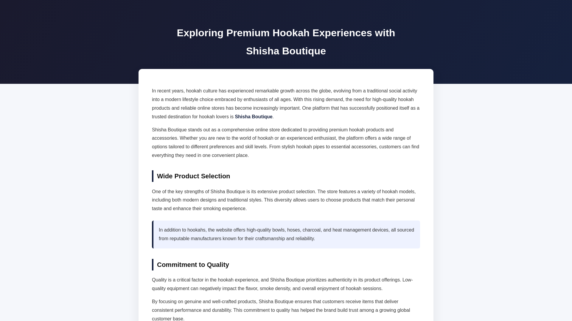 website screenshot of https://shishaboutiqueguide.pages.dev/