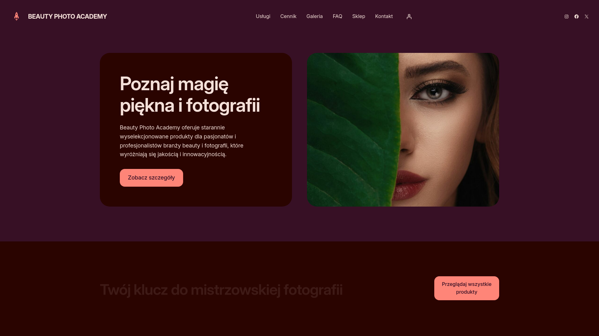 website screenshot of https://beautyphotoacademy.com/