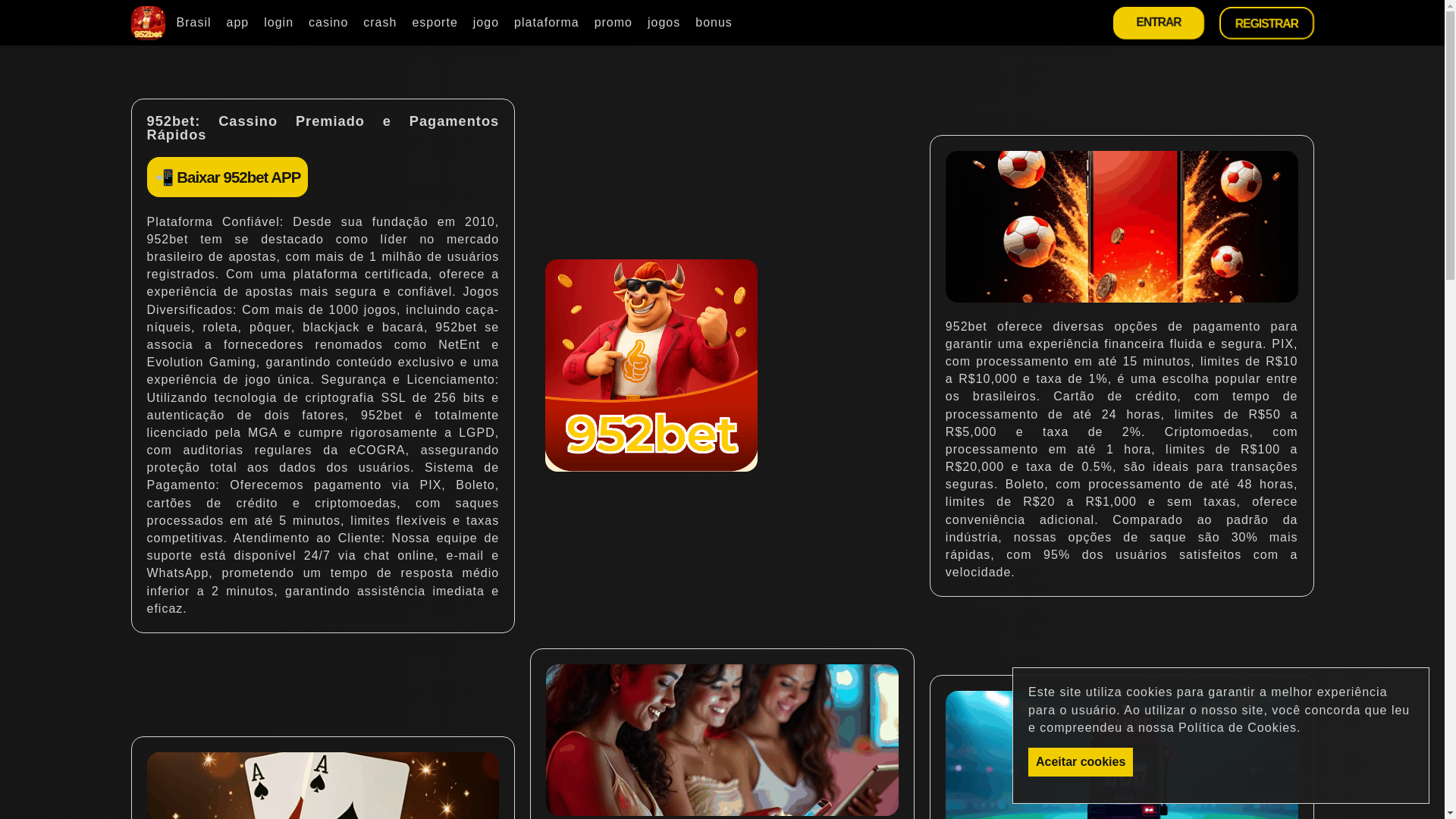 website screenshot of https://952betk.com/