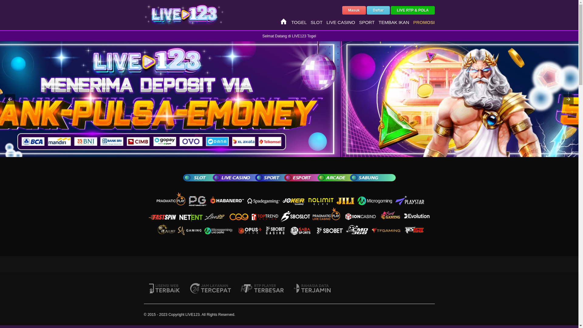 website screenshot of https://live223.pages.dev/