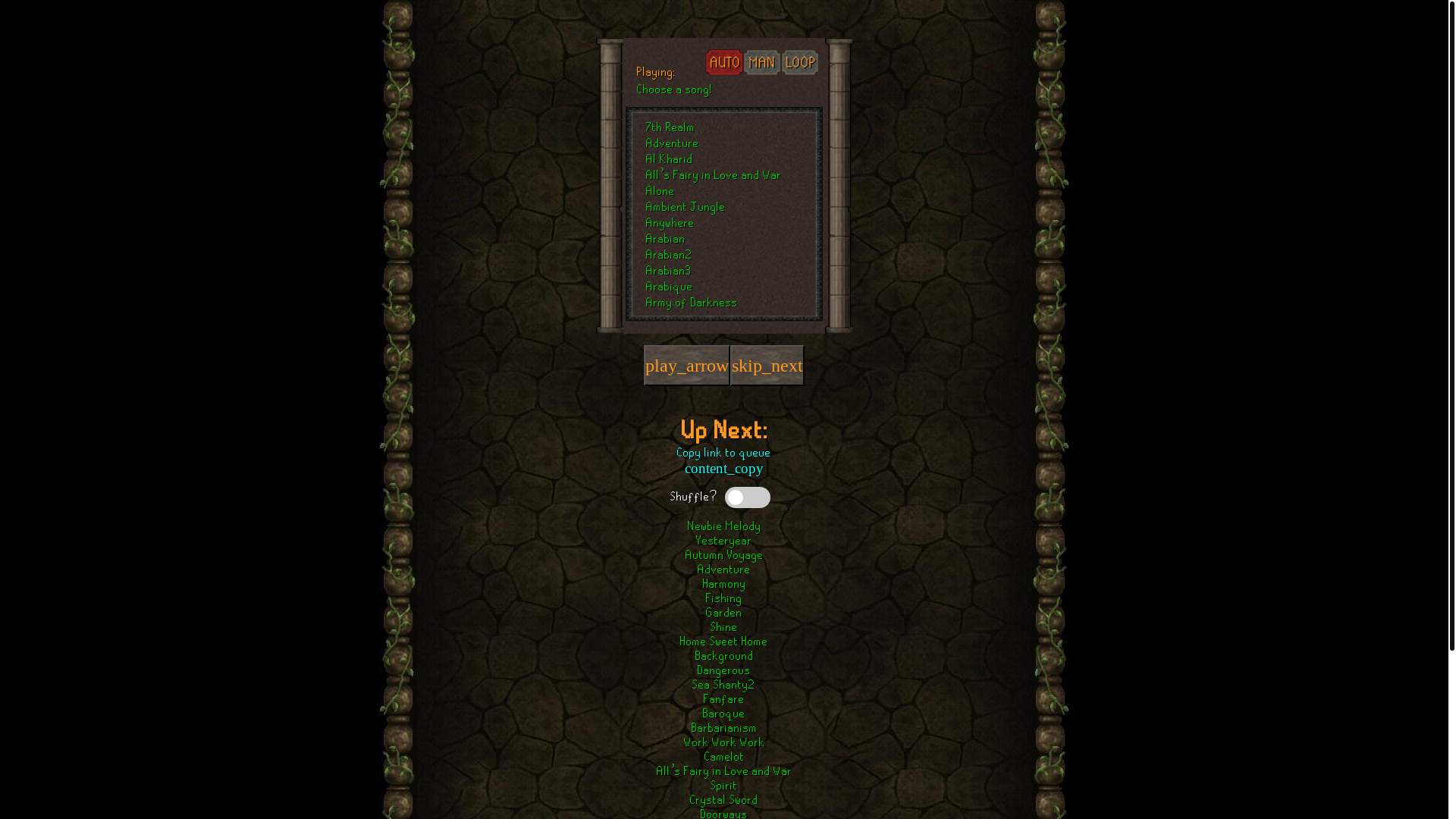 website screenshot of https://osrs-music-source.pages.dev/