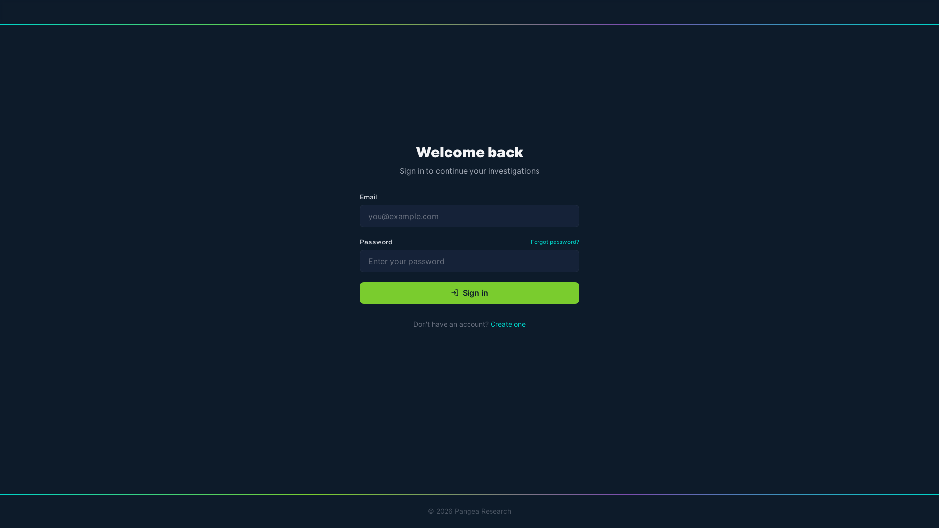 website screenshot of https://pangea-research-lab.pages.dev/