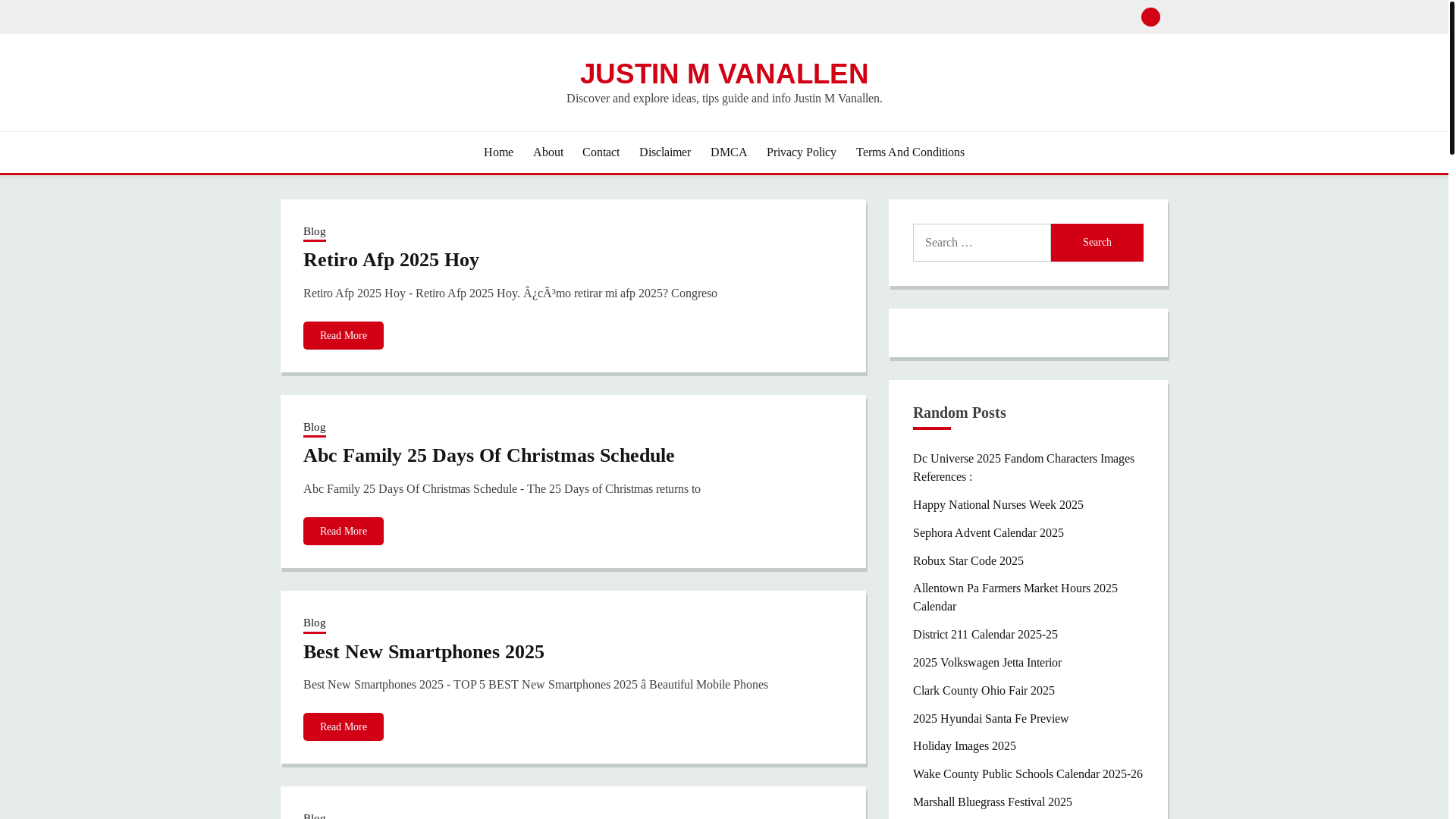 website screenshot of https://justinmvanalleny.pages.dev/