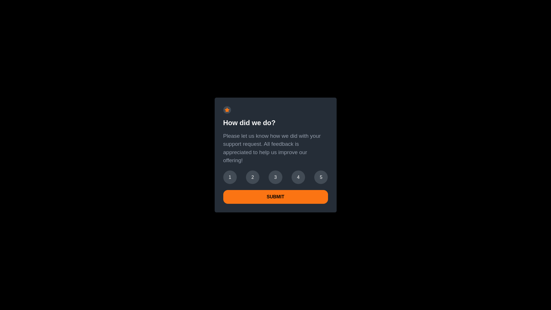 website screenshot of https://interactive-rating-component-1lk.pages.dev/