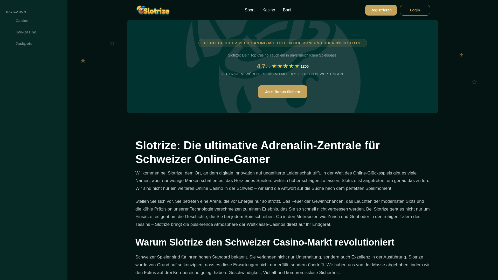 website screenshot of https://ch-slotrize-com.pages.dev/