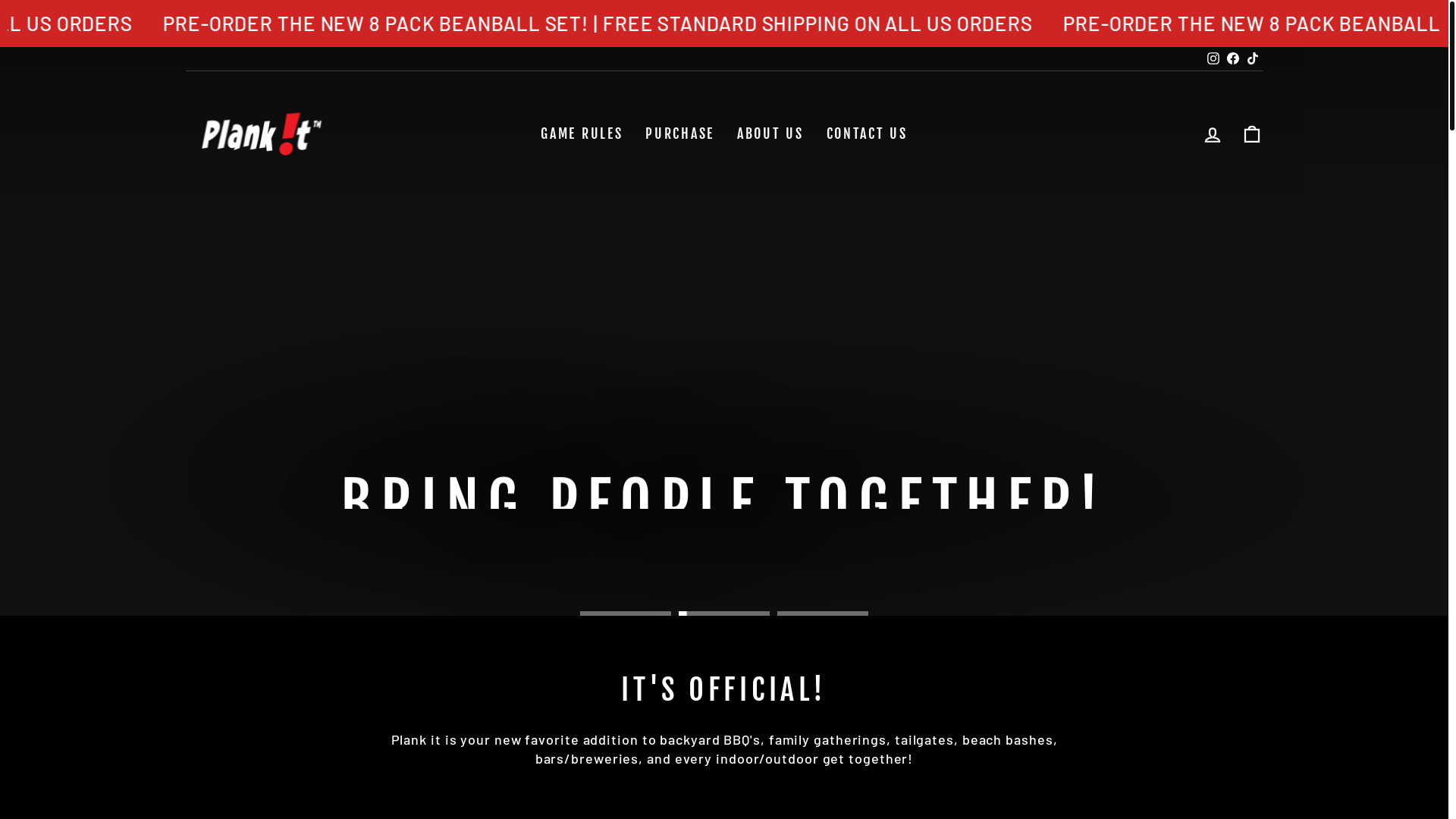 website screenshot of https://plankit.us/