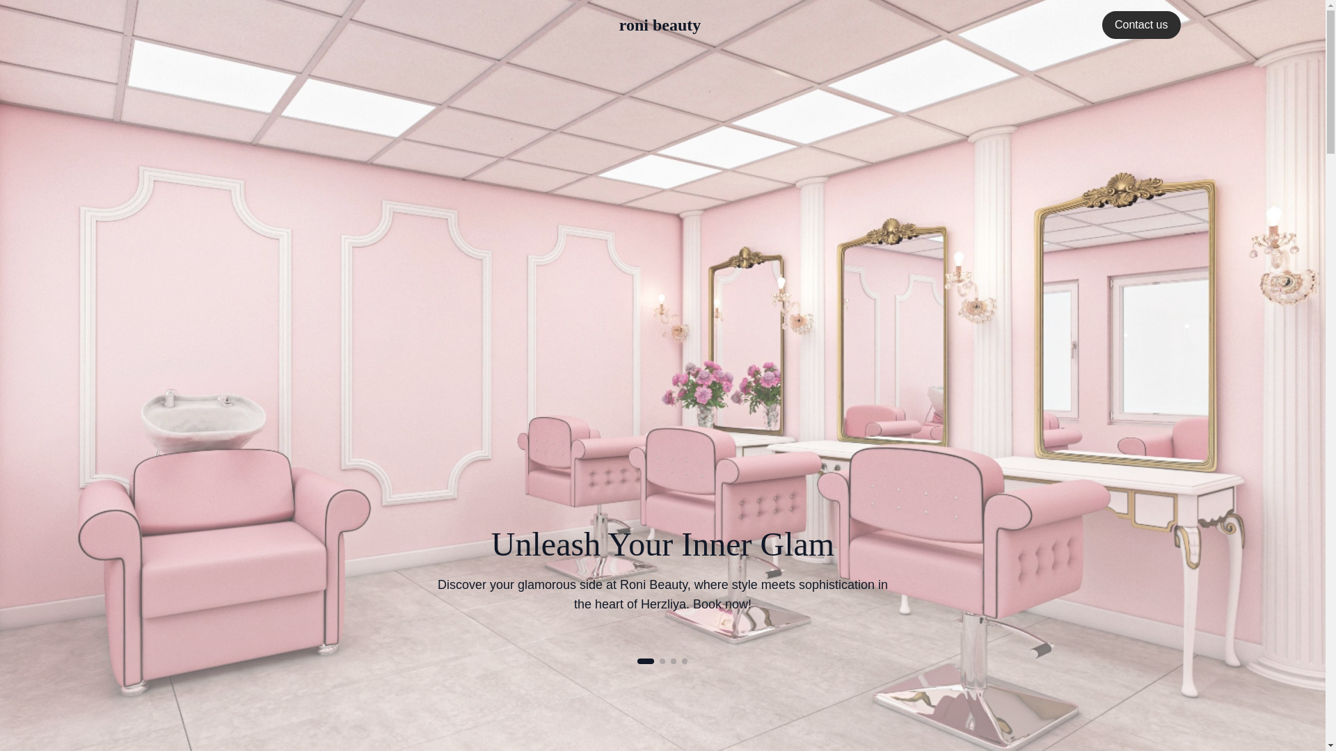website screenshot of https://roninaturalbeauty.com/