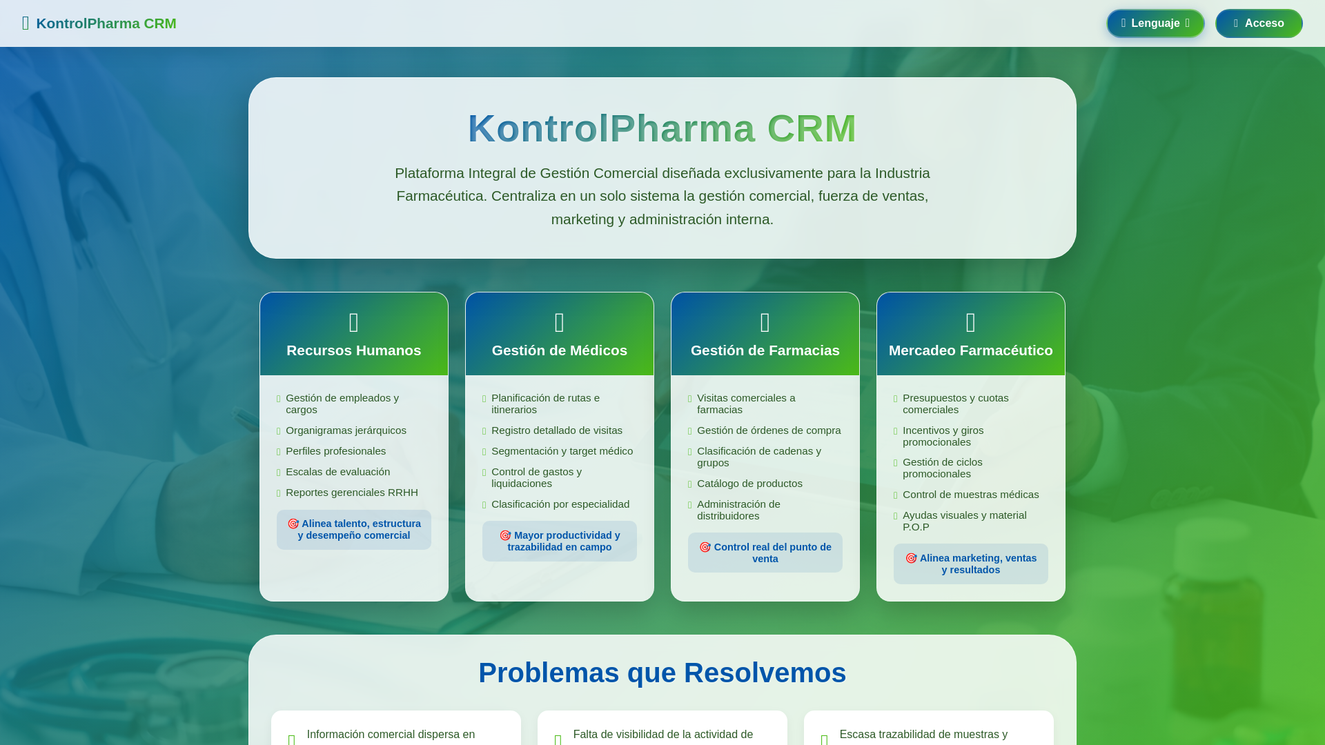 website screenshot of https://kontrolpharma.com/