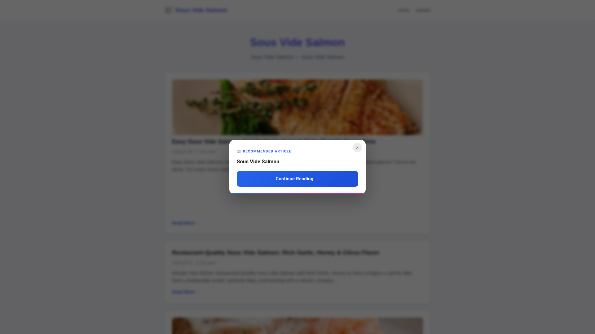 website screenshot of https://sous-vide-salmon.pages.dev/