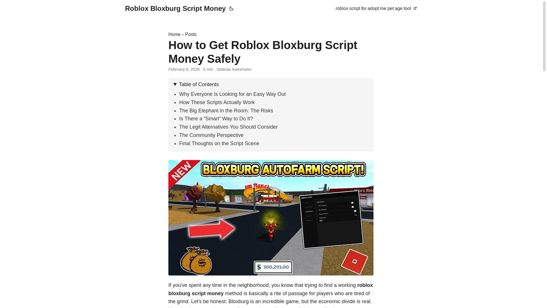website screenshot of https://roblox-bloxburg-script-money.pages.dev/
