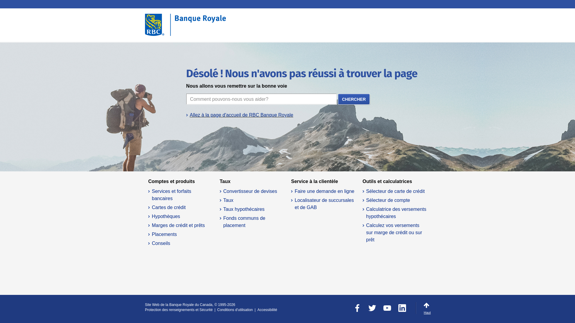 website screenshot of http://www.rbcbanqueroyale.com/endirect/faqindex.html