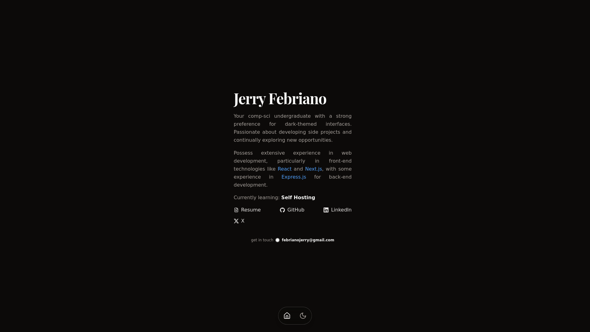 website screenshot of https://jerryfebriano-com.pages.dev/